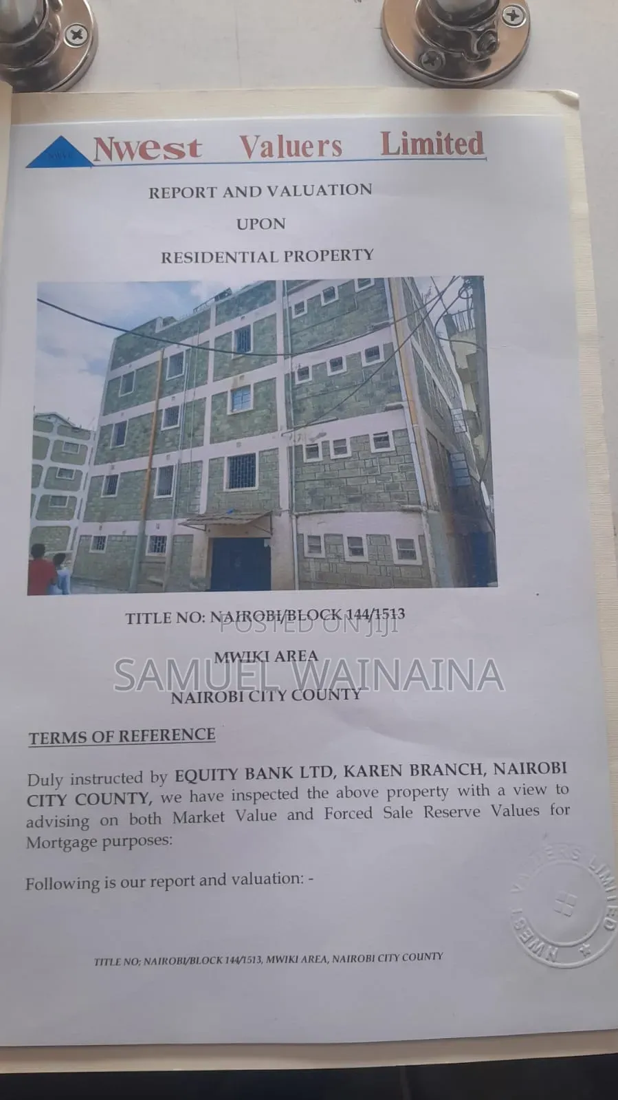 14bdrm Block of Flats in Kasarani Mwiki, Sunton Estate for sale in Sunton Estate