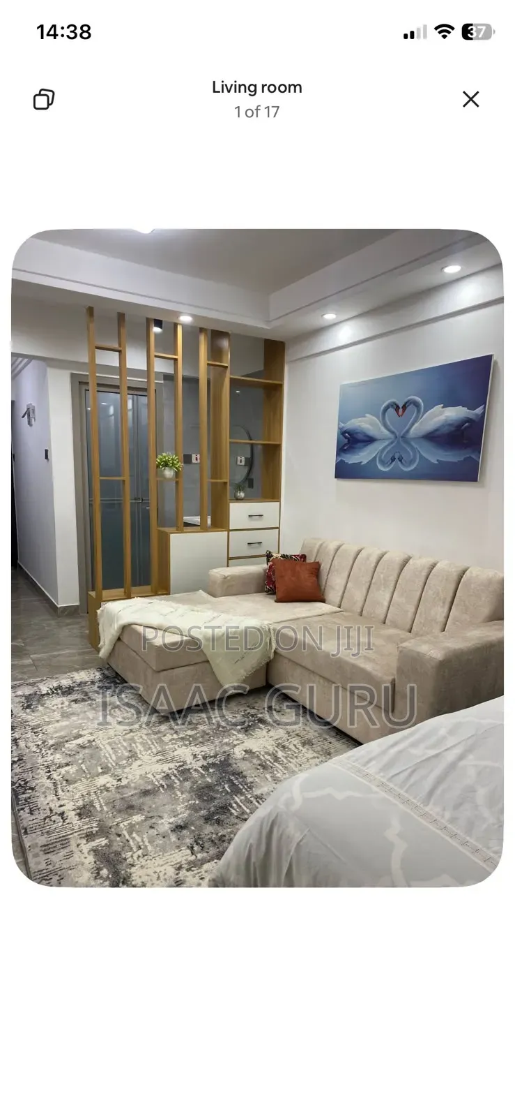 Studio Airbnb Available in Kilimani in Hurlingham