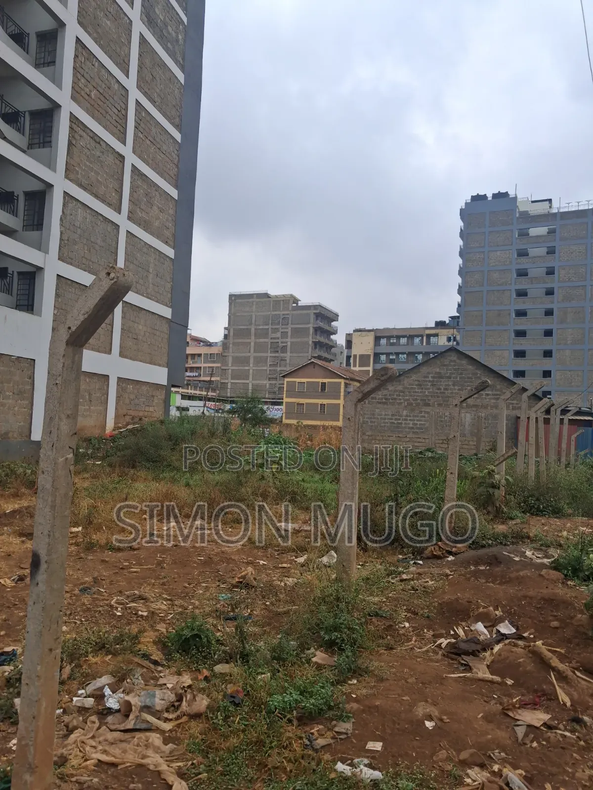 Kasarani Clay Works Prime Commercial Corner Plot on Tarmac in Seasons Estate