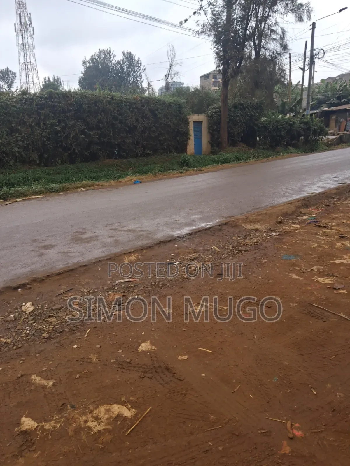 Kkasarani Clay Works Prime Commercial Plot on Tarmac for Lease P/M in Seasons Estate