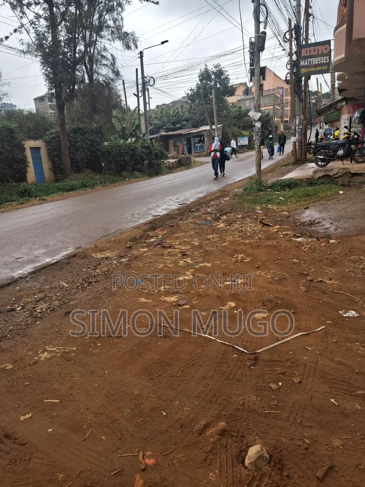 Kkasarani Clay Works Prime Commercial Plot on Tarmac for Lease P/M in Seasons Estate