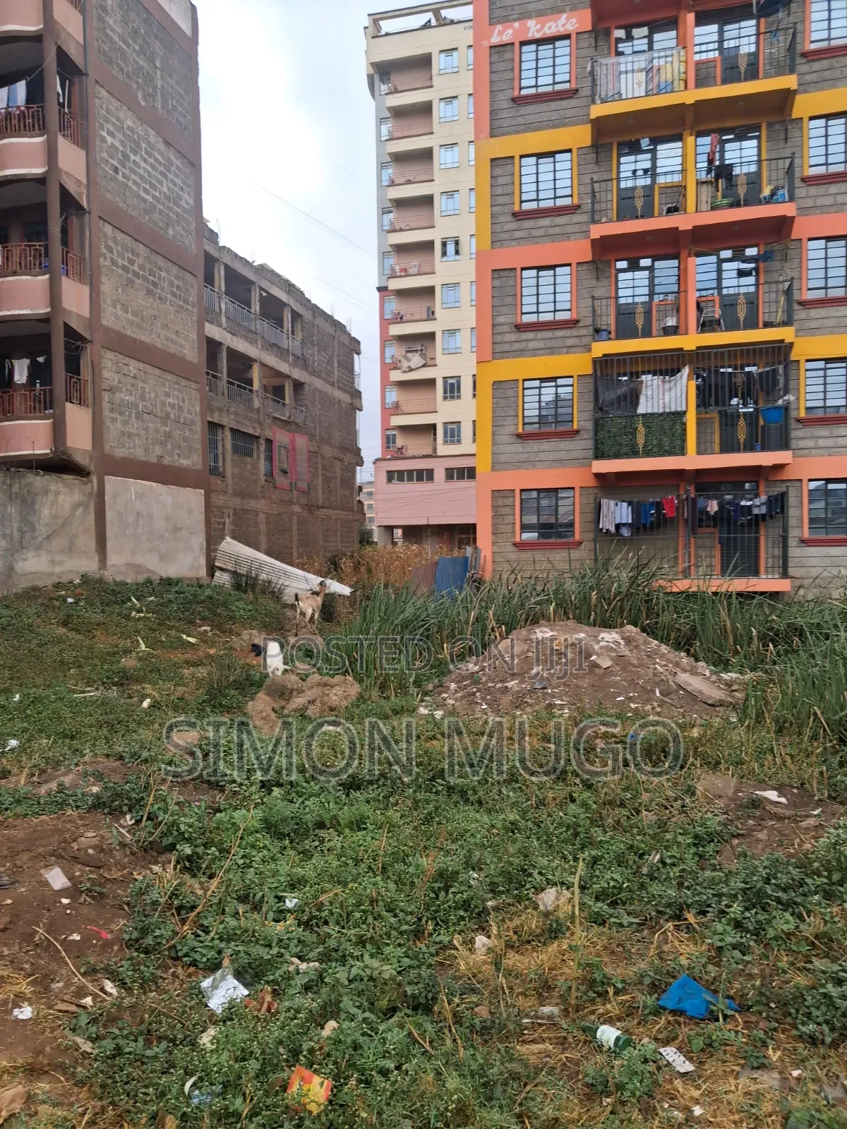 Kkasarani Clay Works Prime Commercial Plot on Tarmac for Lease P/M in Seasons Estate
