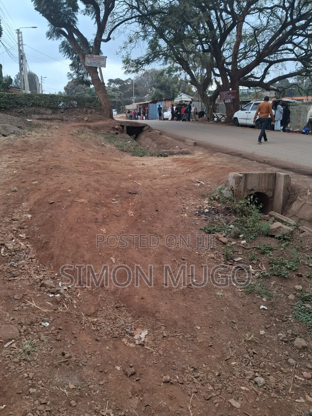 Kiamumbi Kamiti Road Prime 1/4 on Tarmac Before Police Station in Kahawa Maziwa