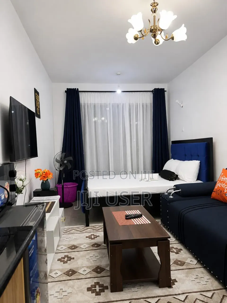 Airport Gem | Stylish Studio in Tsavo, Fedha in Fedha