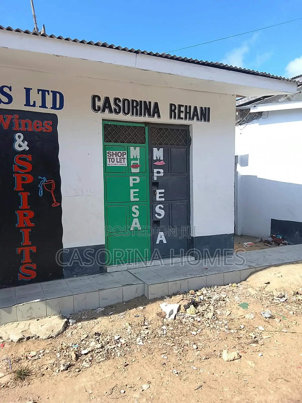 2 Commercial Shops to Let in Mtwapa Near George Hospital (KES 6,000) in Mtwapa