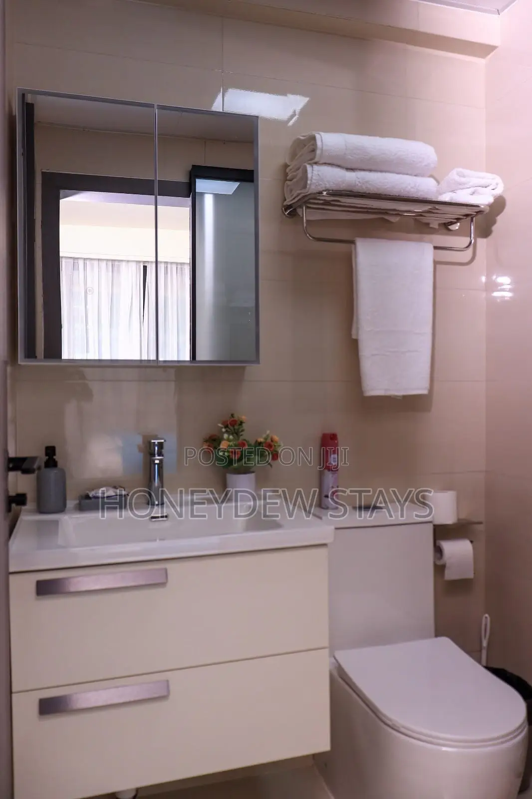 Furnished 1BR Apartment, Misty Springs, Westlands in Raphta Road Area