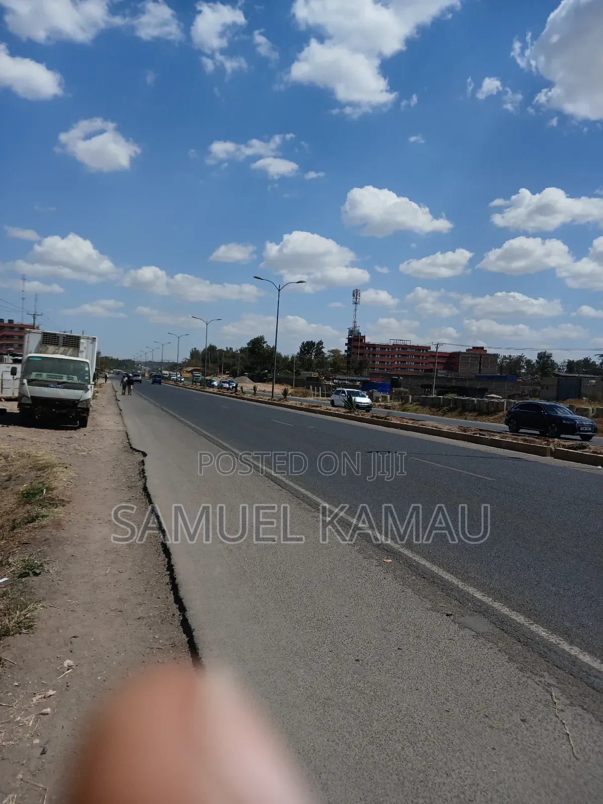 Northern Bypass, 1 Acre on Tarmac for Lease. in Kamakis