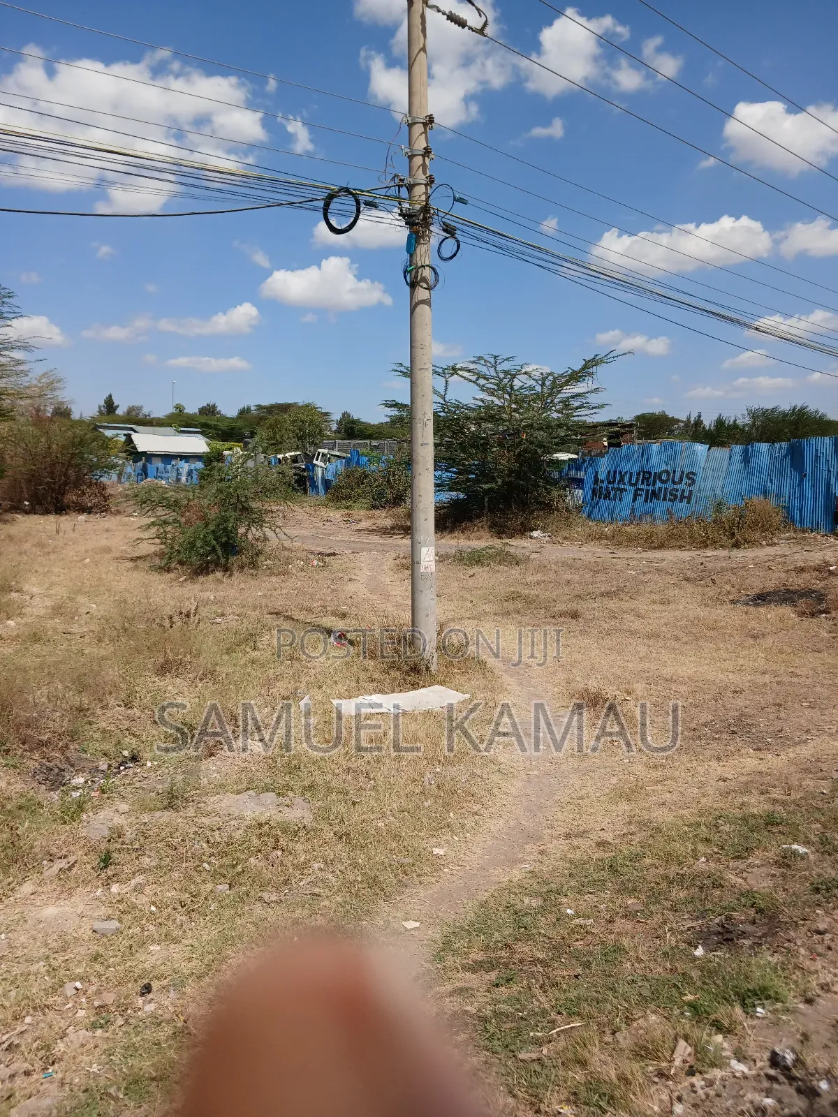 Northern Bypass, 1 Acre on Tarmac for Lease. in Kamakis