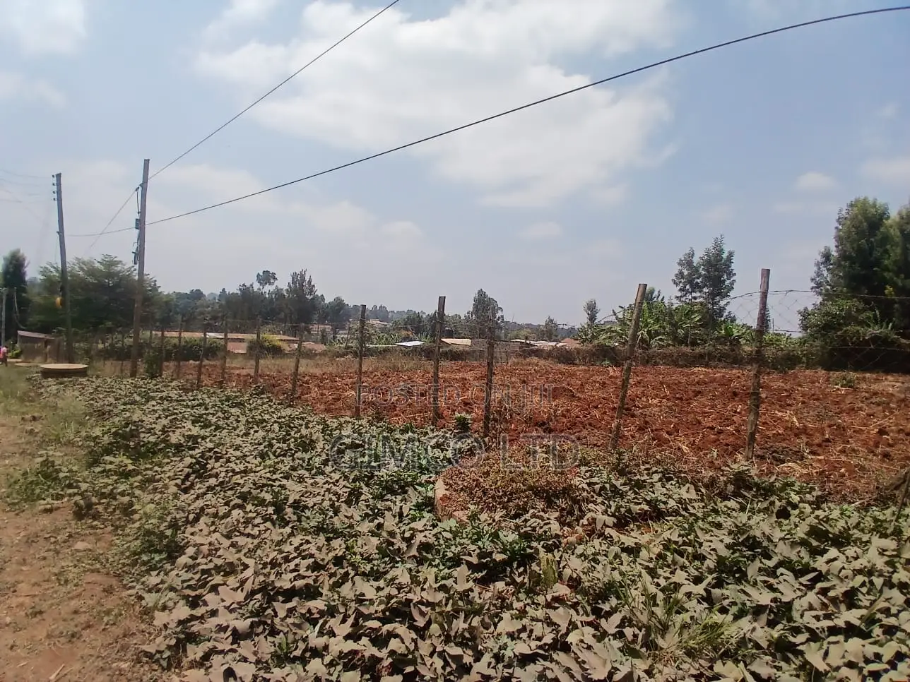 3/4 Plot for Sale in Thindigua Kiambu Road in Thindigua/Kasarini