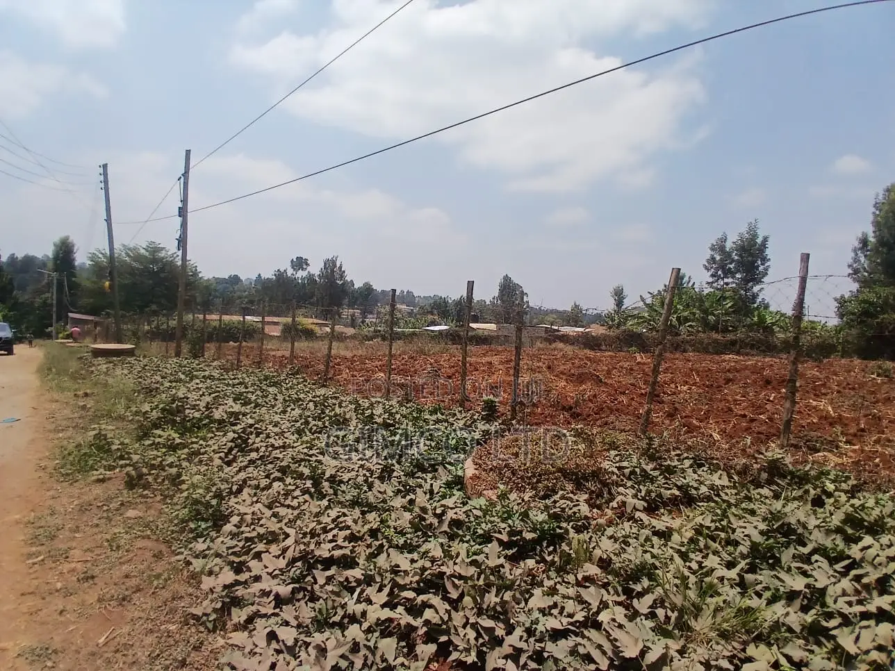 3/4 Plot for Sale in Thindigua Kiambu Road in Thindigua/Kasarini
