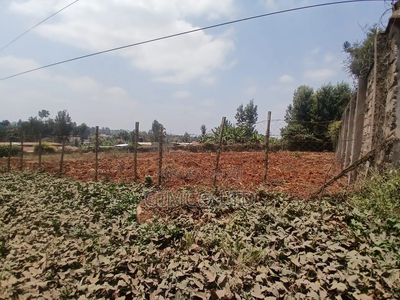 3/4 Plot for Sale in Thindigua Kiambu Road in Thindigua/Kasarini