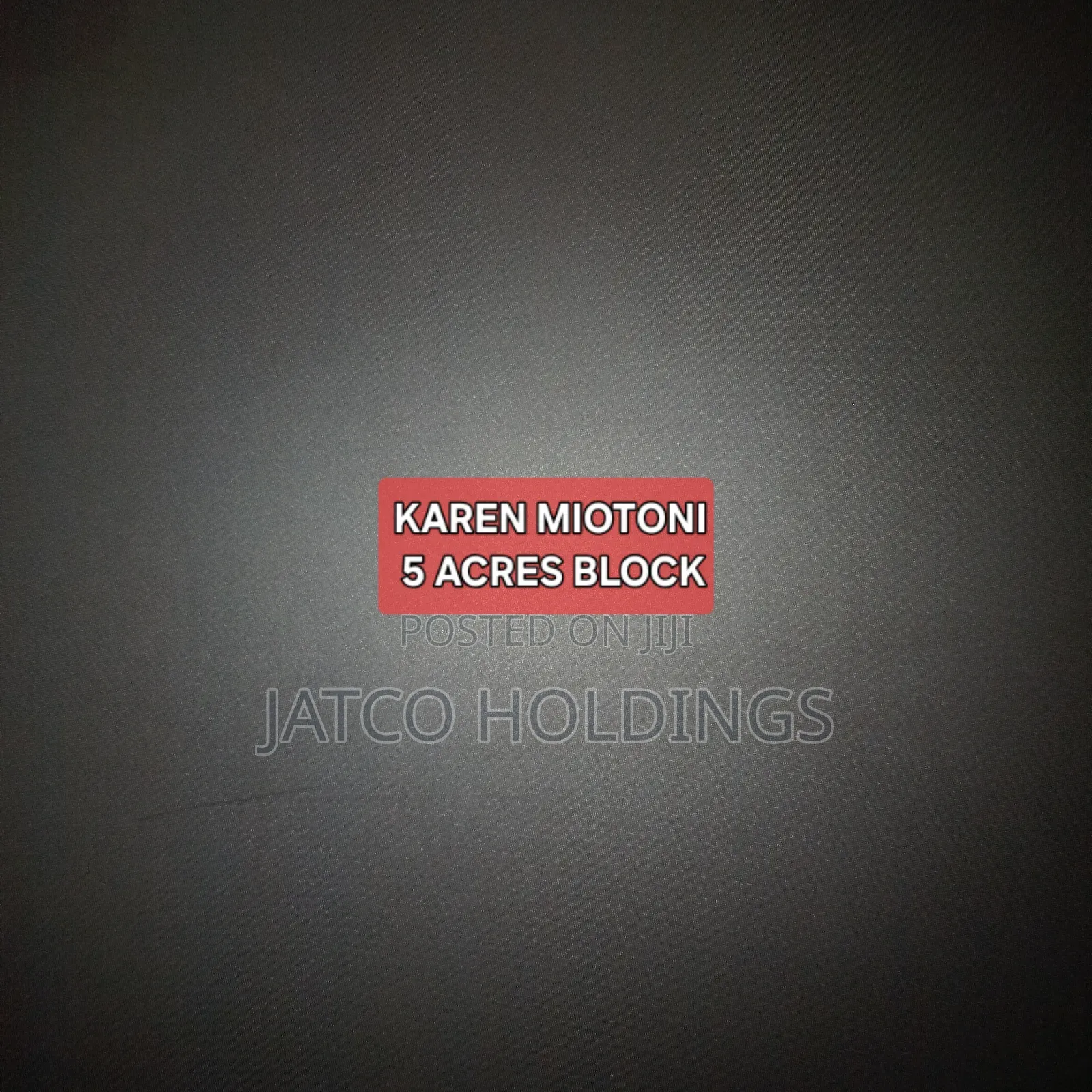 Land 5 Acres Karen for Sale Miotoni in Hardy