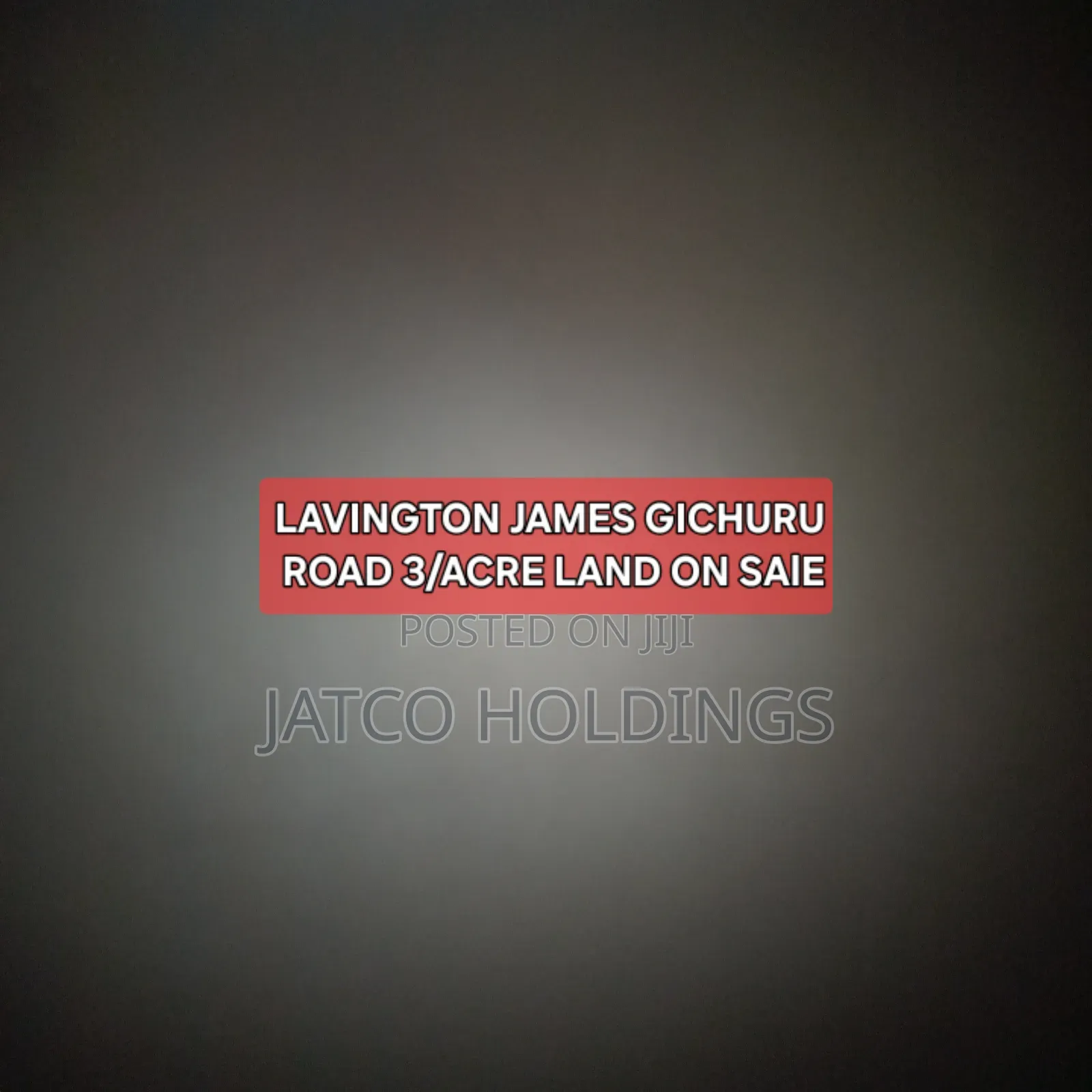 Lavington James Gichuru Rd in Muthangari