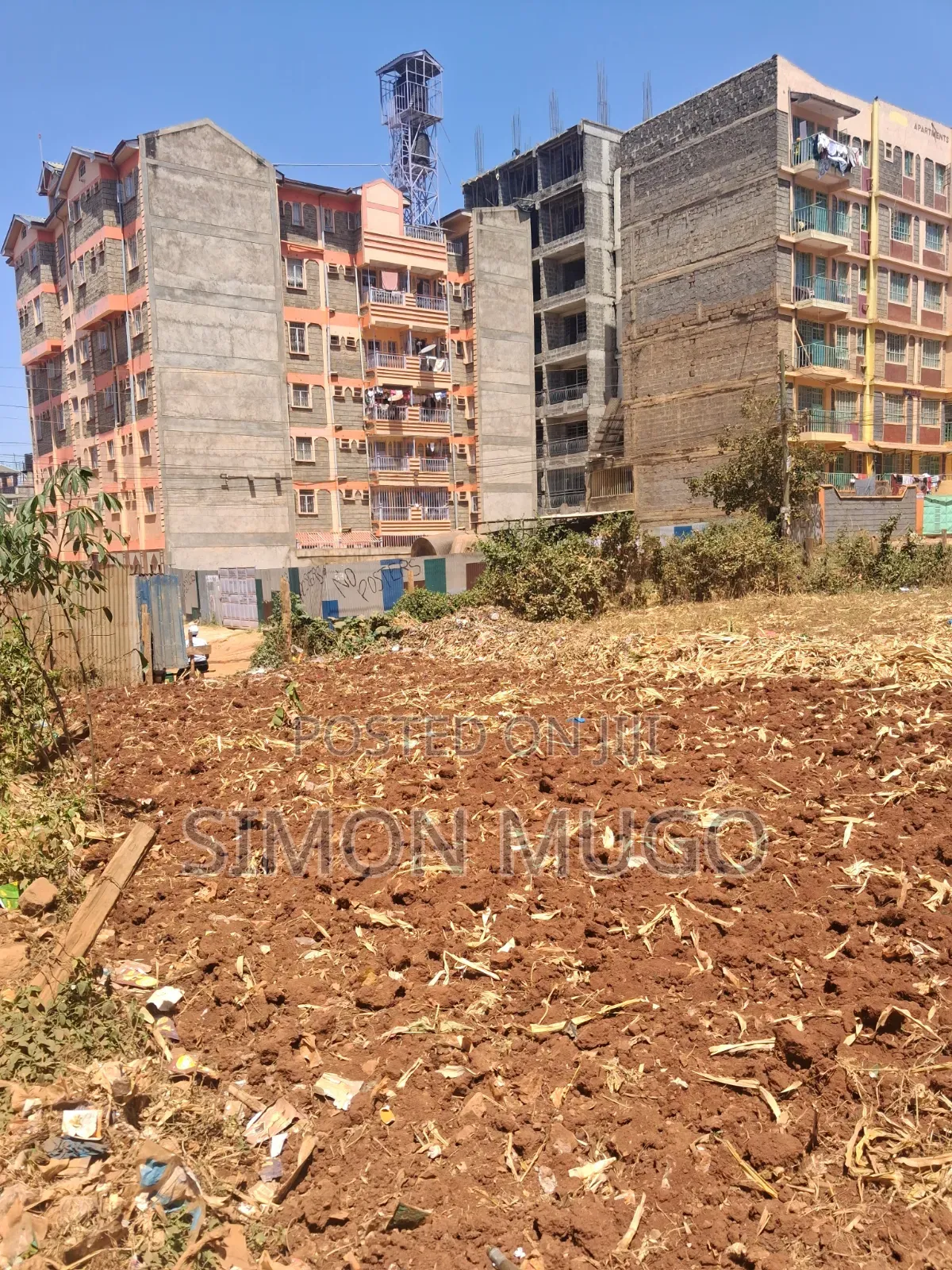 Kasarani Seasons Commercial Well Drained Red Soil Corner Plot in Seasons Estate