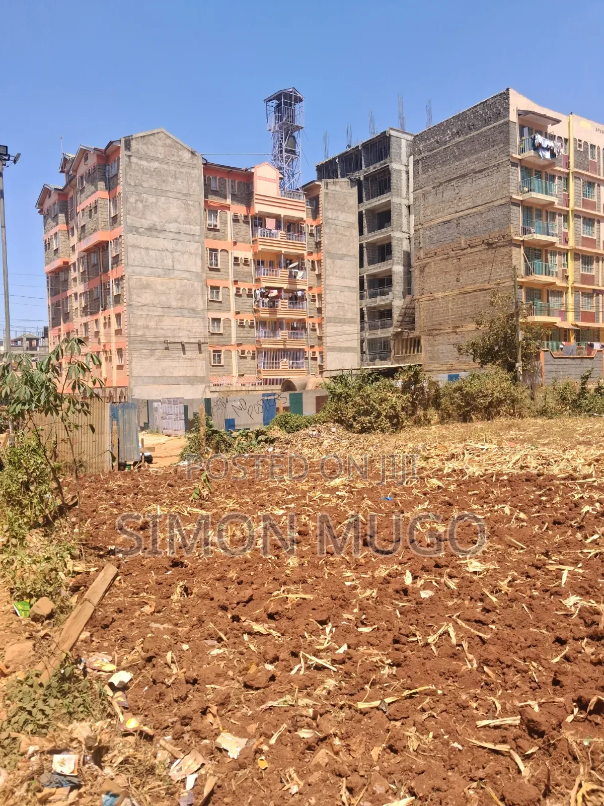 Kasarani Seasons Commercial Well Drained Red Soil Corner Plot in Seasons Estate