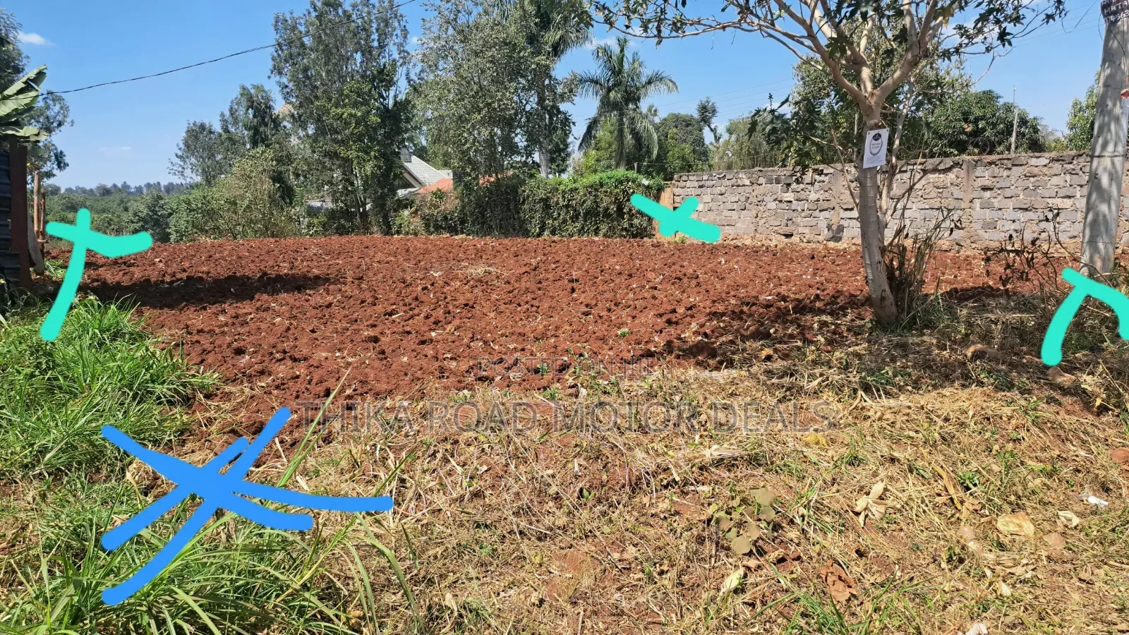 100 × 100 Plot for Sale in Thika