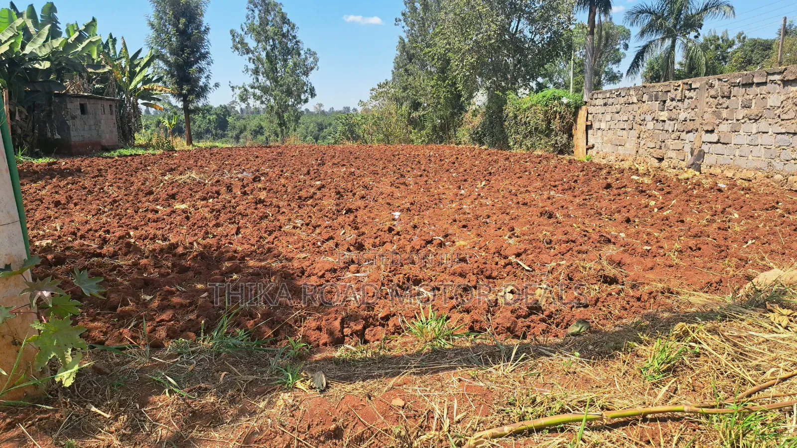 100 × 100 Plot for Sale in Thika