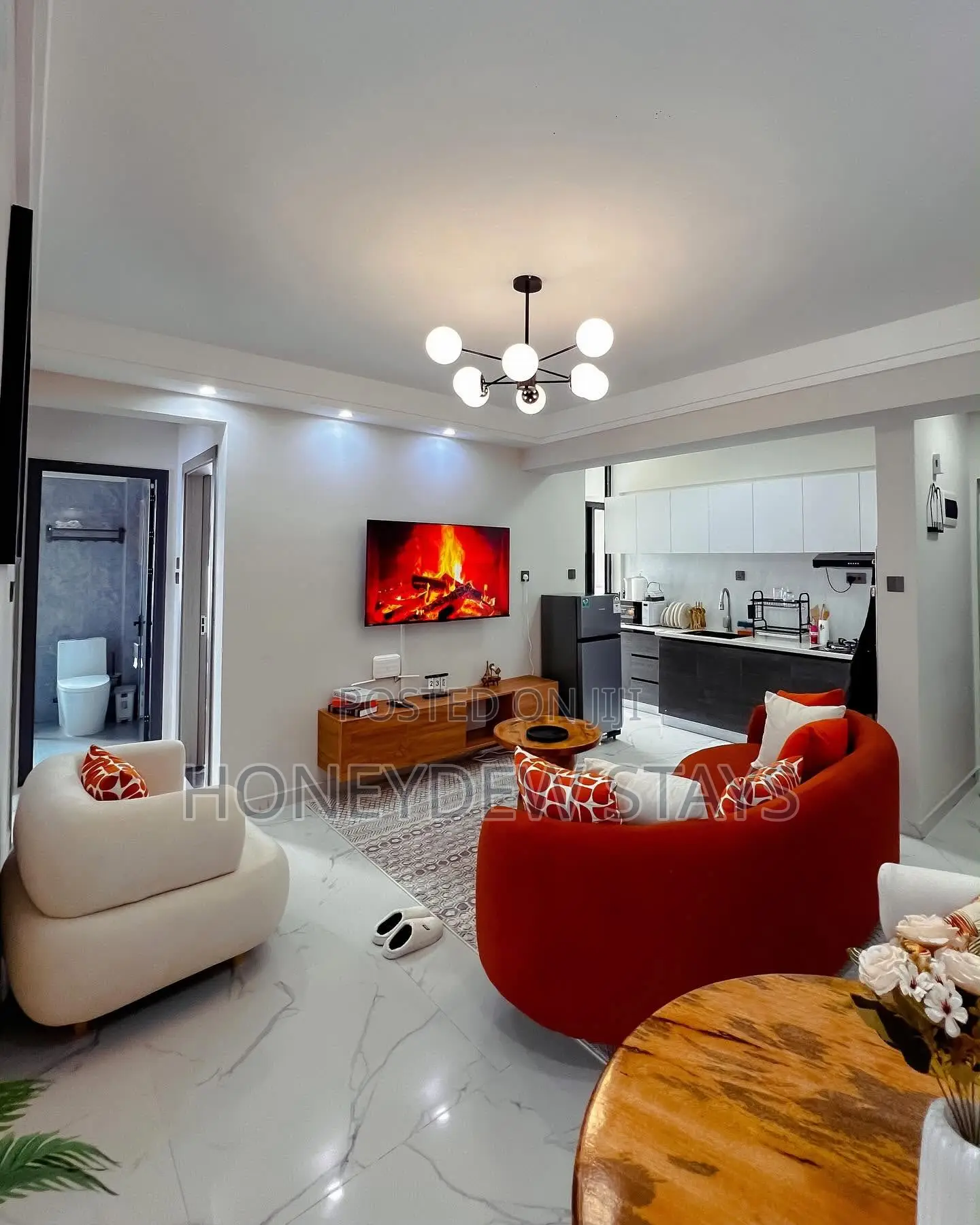 2BR Furnished Airbnb in Kilimani, Nairobi in Hurlingham