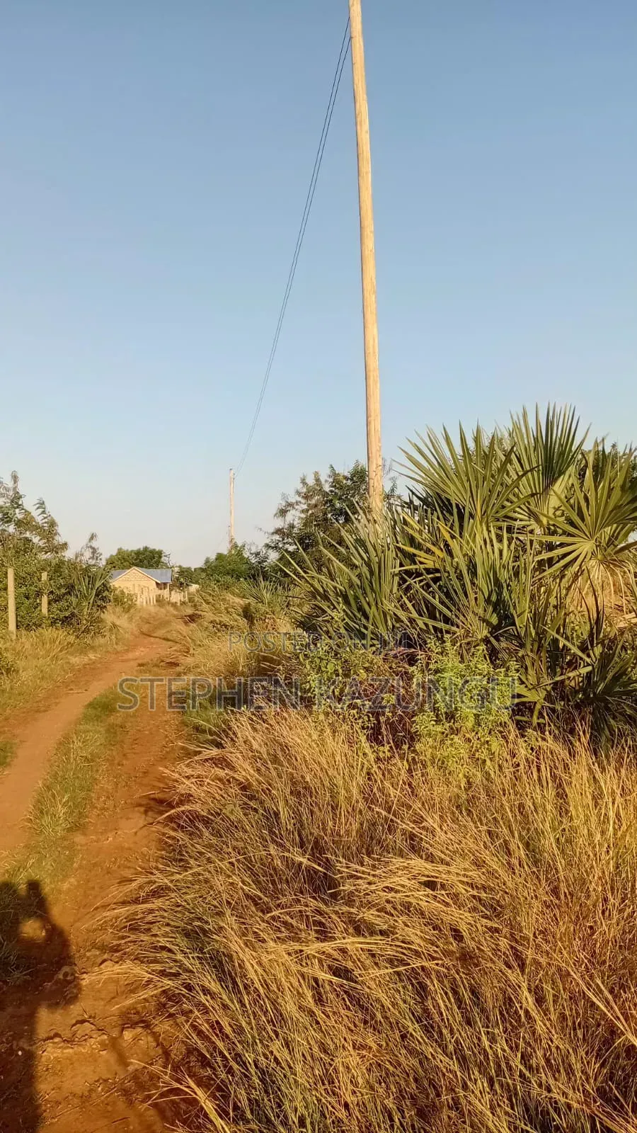 Beach Side 1/4 Acre Plot @ Kinondo, 400 Metres From the Tarmac Road. in Ukunda