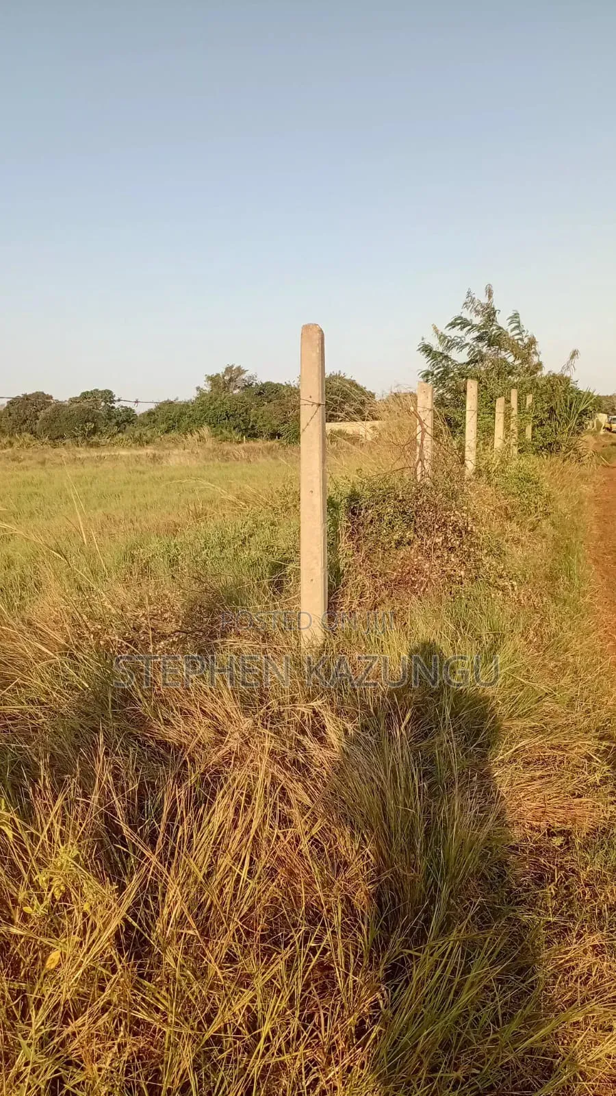 Beach Side 1/4 Acre Plot @ Kinondo, 400 Metres From the Tarmac Road. in Ukunda