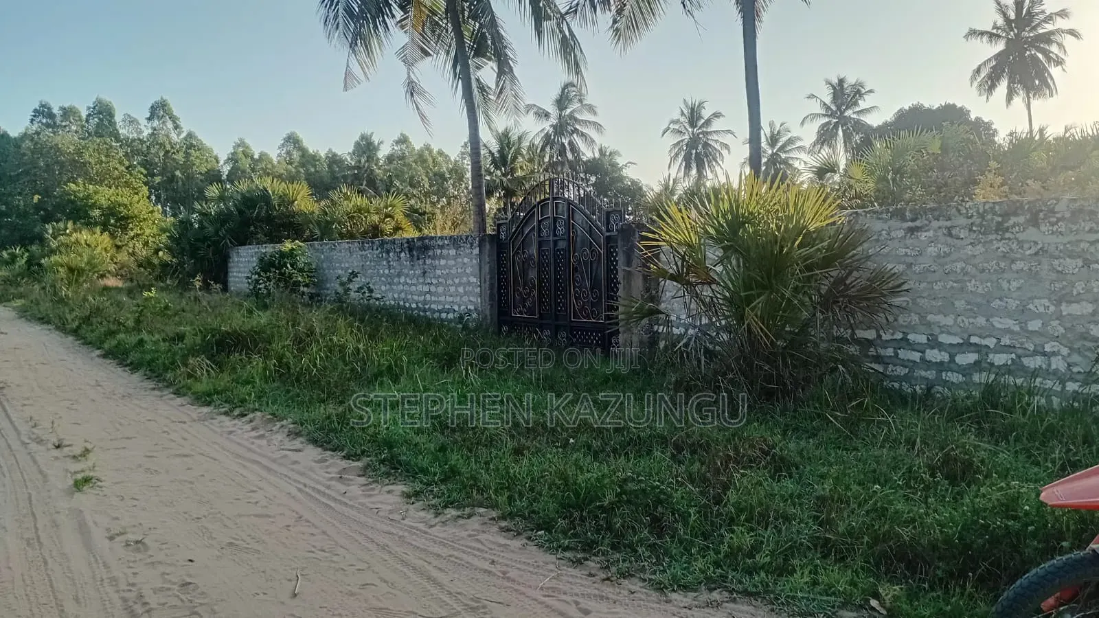 Great 1/4 Acre Plot @ Kinondo, 400 Metres From the Main Tarmac Road. in Ukunda