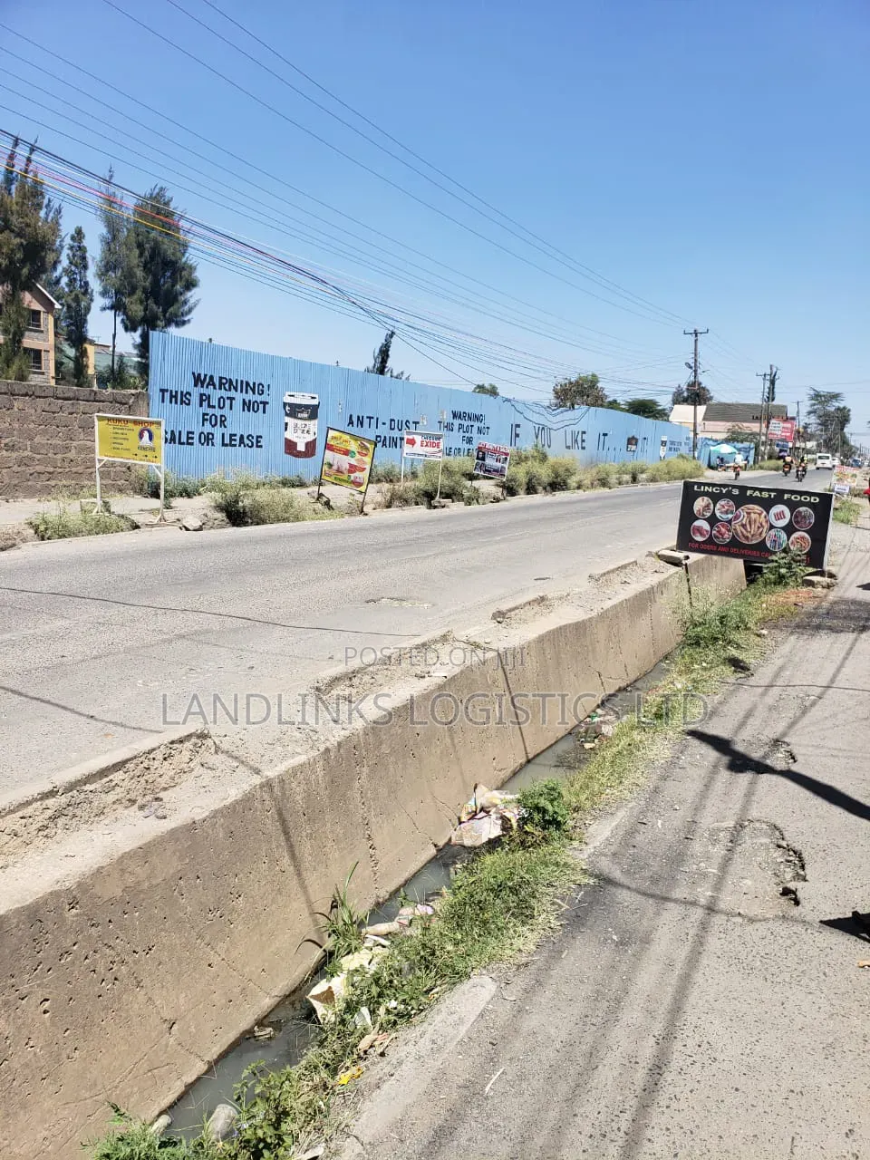1/2 Acre Syokimau Touching Katani Rd Ideal for Mall, Hosp , Apartments in Katani