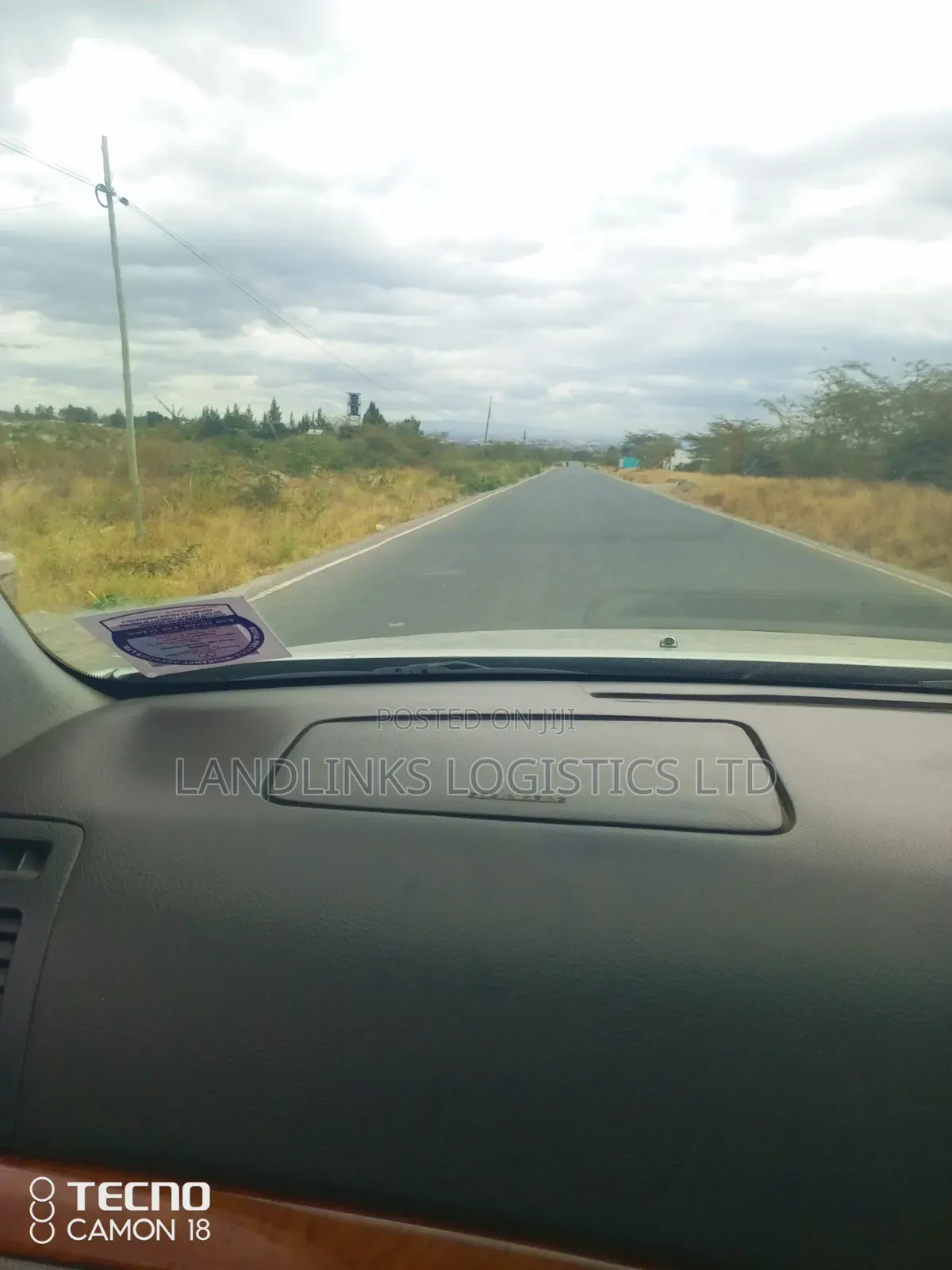 10 Acres Off Mombasa Rd at SONKO MUA Road for GODOWNS., SCHOOL ,HOTEL in Mombasa Road