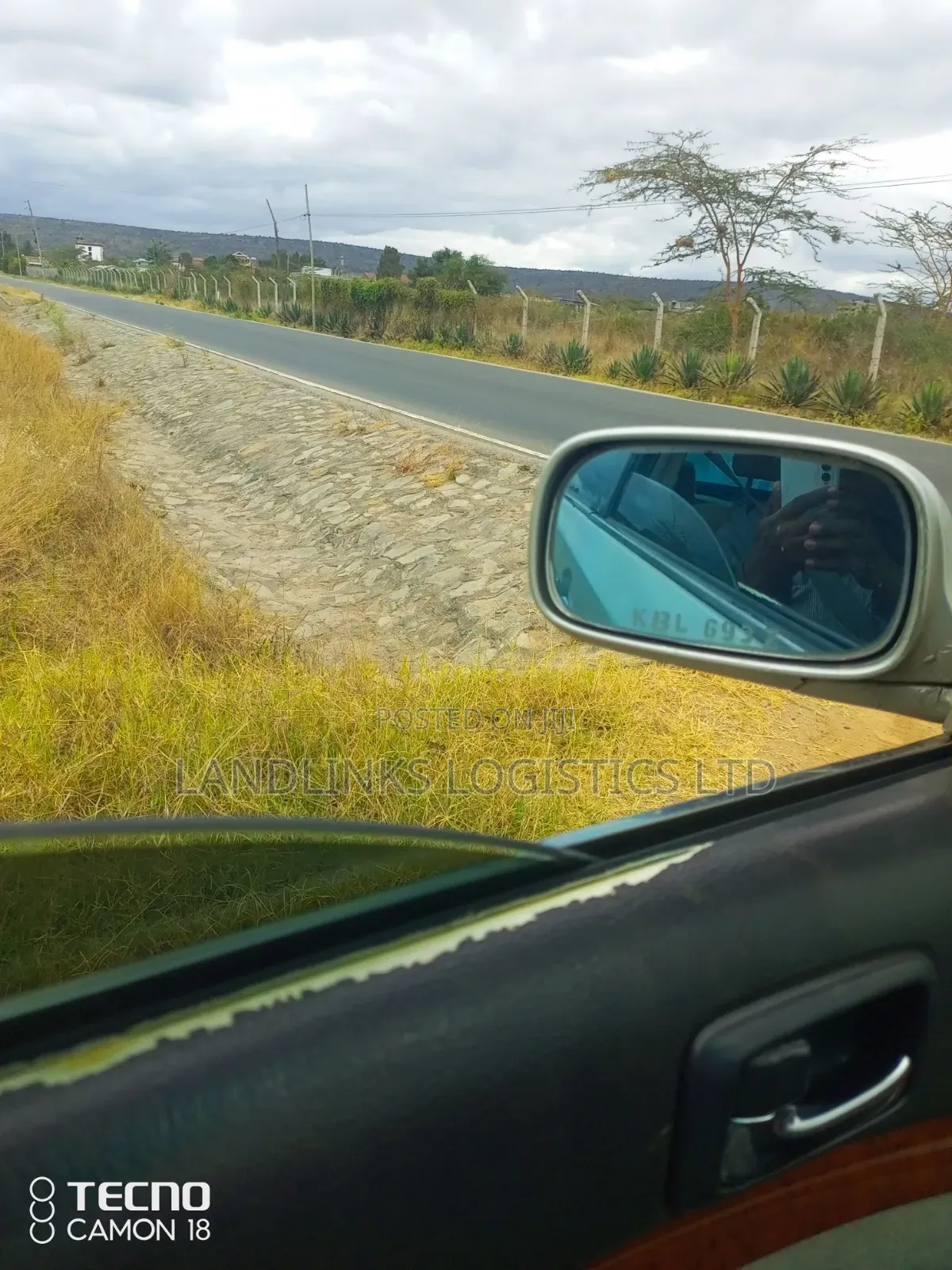 10 Acres Off Mombasa Rd at SONKO MUA Road for GODOWNS., SCHOOL ,HOTEL in Mombasa Road