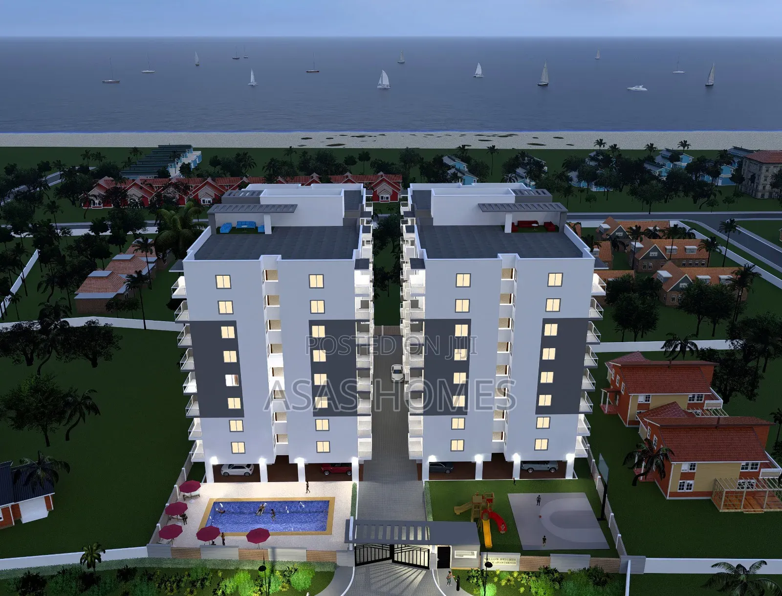 2bdrm Apartment in Willow Heights Beach, Nyali Mkomani for sale in Nyali Mkomani