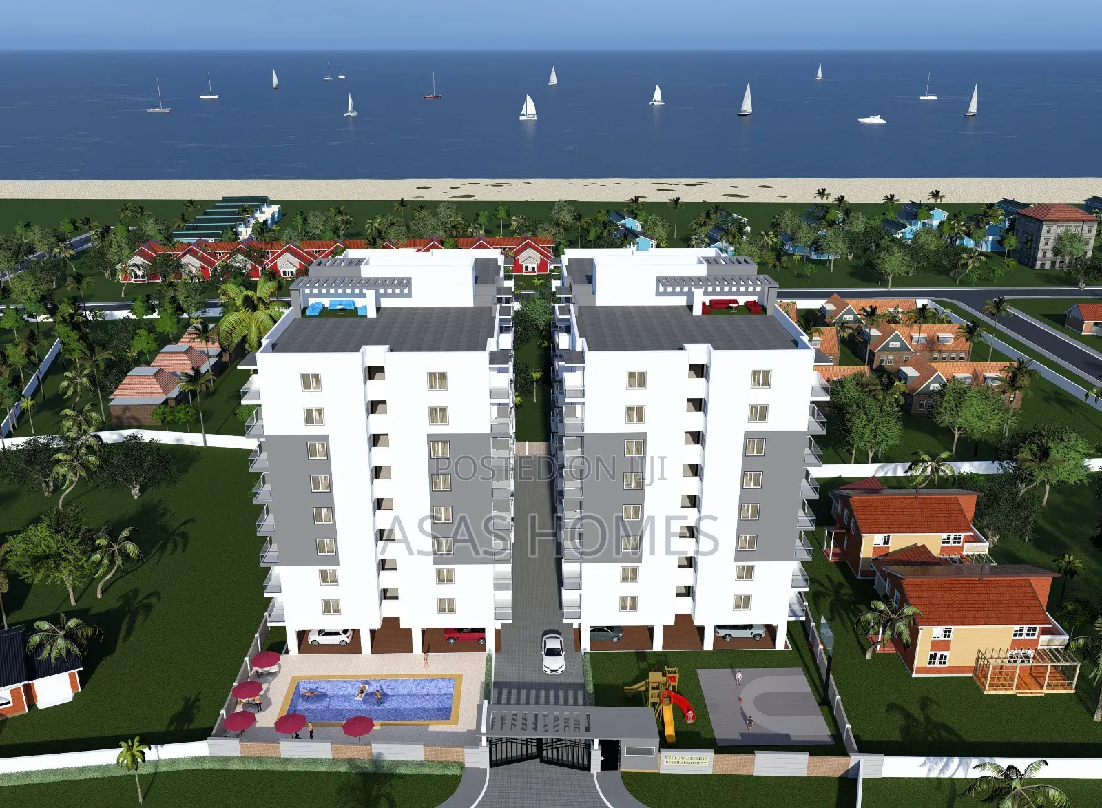 2bdrm Apartment in Willow Heights Beach, Nyali Mkomani for sale in Nyali Mkomani