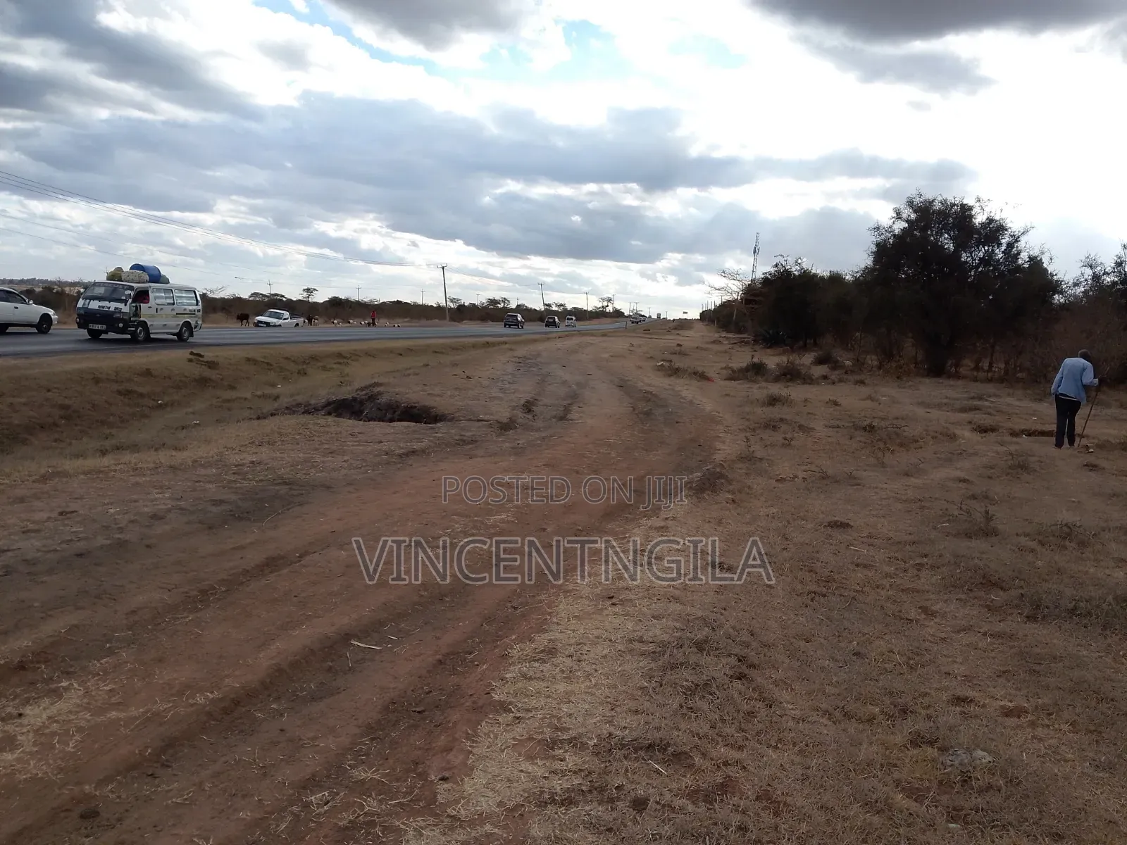 Machakos -Kitui Rd Near Machakos Junction in Mua Hills