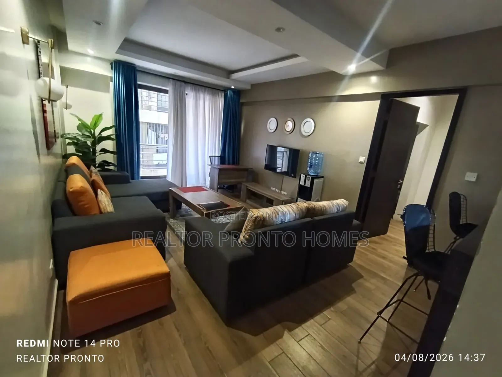 1bdrm Apartment in Kilimani, Hurlingham for rent in Hurlingham