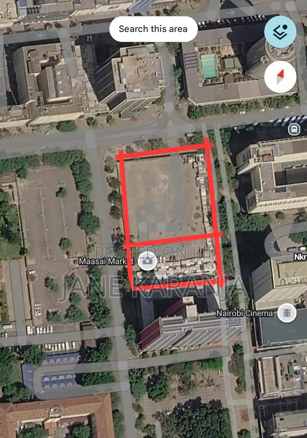 Prime 1 Acre at the Heart of CBD NAIROBI 1.5B in Nairobi Central