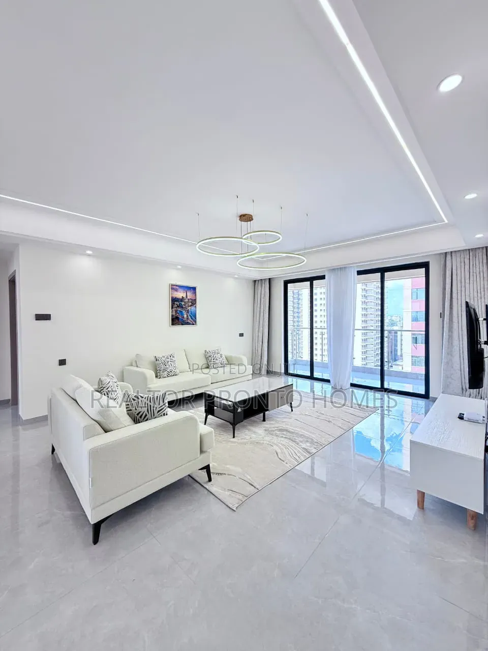 Furnished 3bdrm Apartment in Kilimani, Hurlingham for rent in Hurlingham