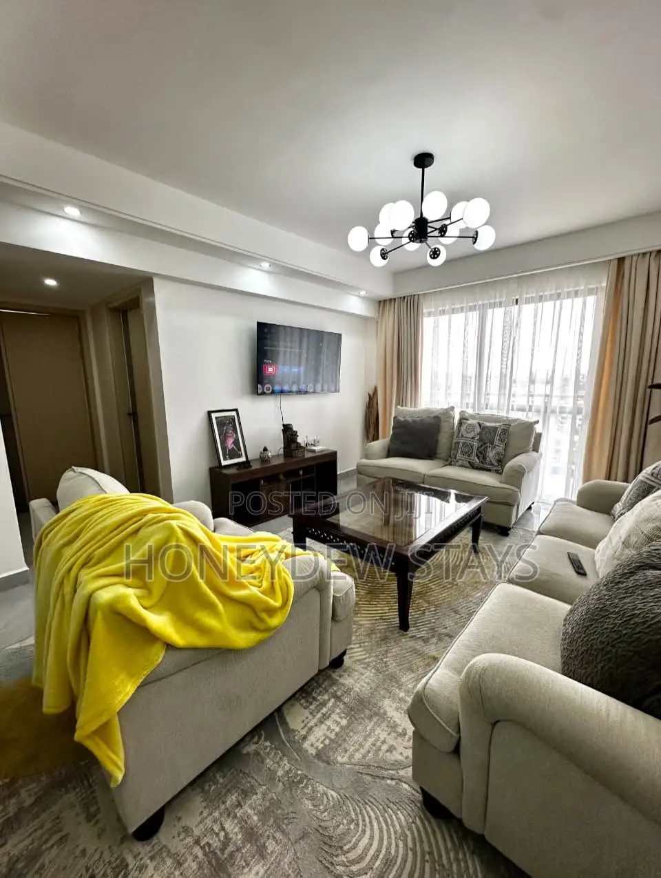 Furnished Three Bedrooms Apartment in Westlands in Loresho