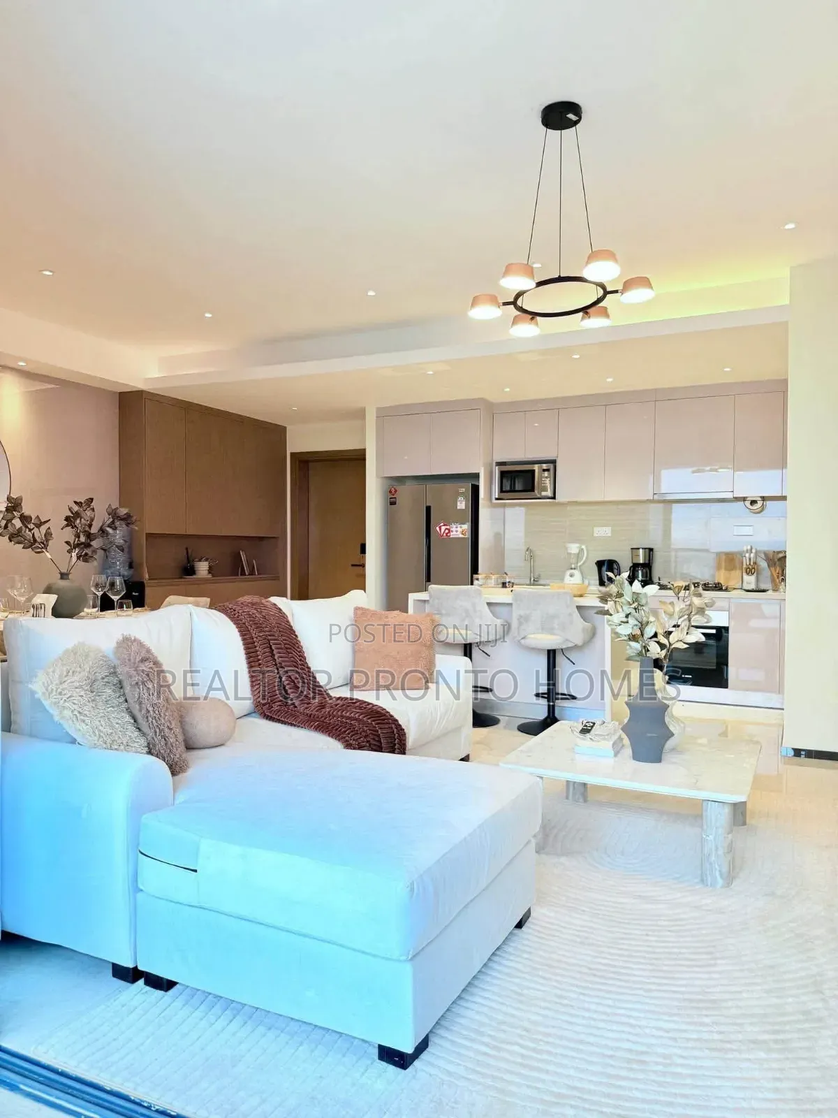 Furnished 2bdrm Apartment in Riverside Nairobi for rent in Riverside Drive