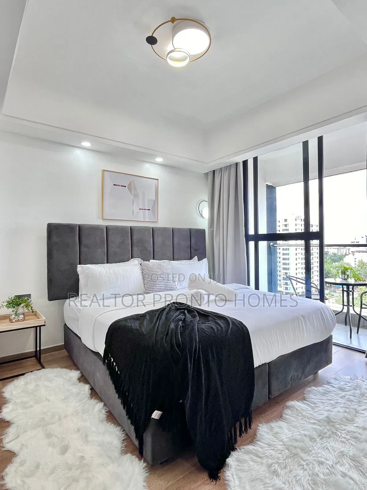 New Modern 3-Bedroom Fully Furnished Amd Serviced Apartment, Kilimani in Hurlingham