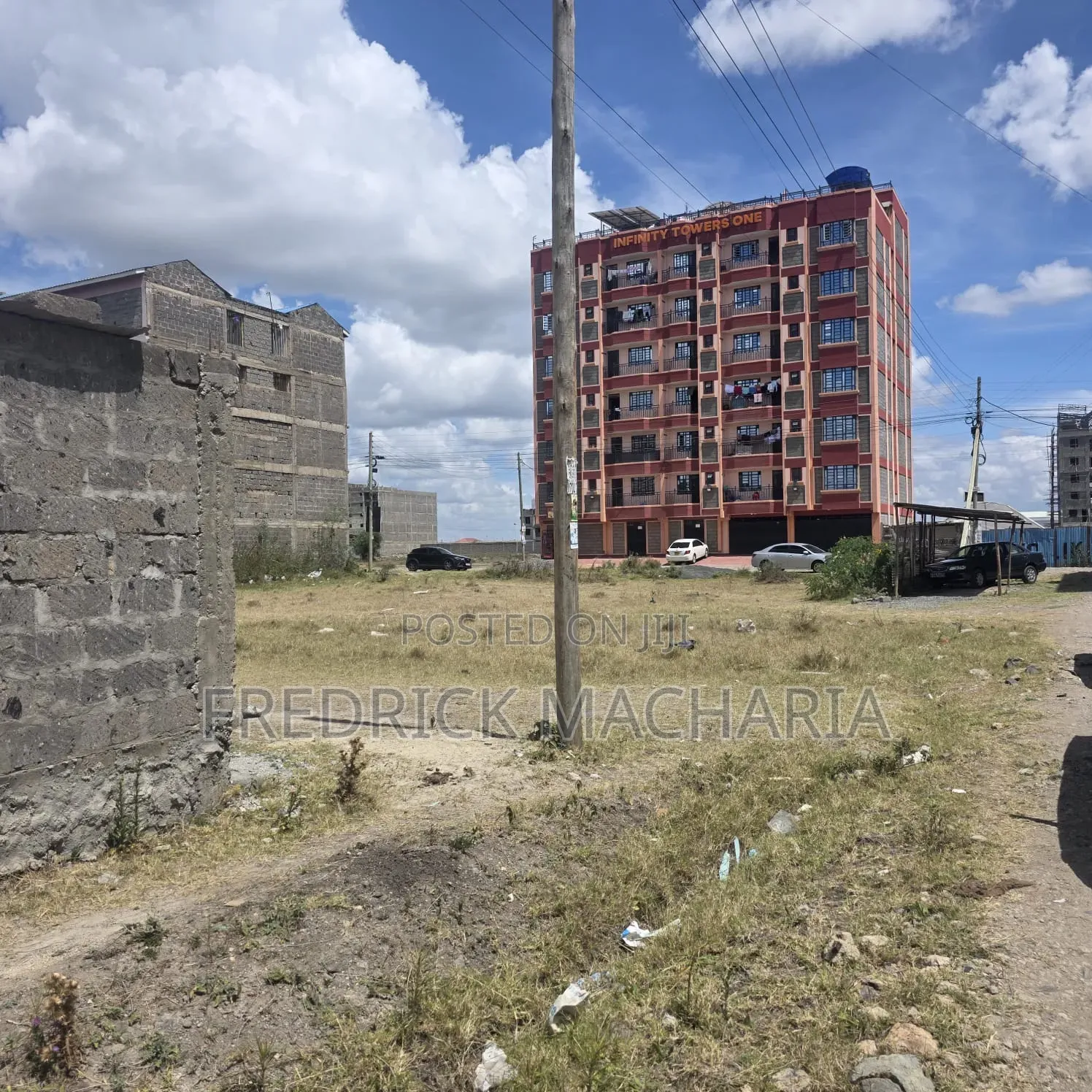 2 Adjacent Commercial Plots for Sale at Infinity in Ruai