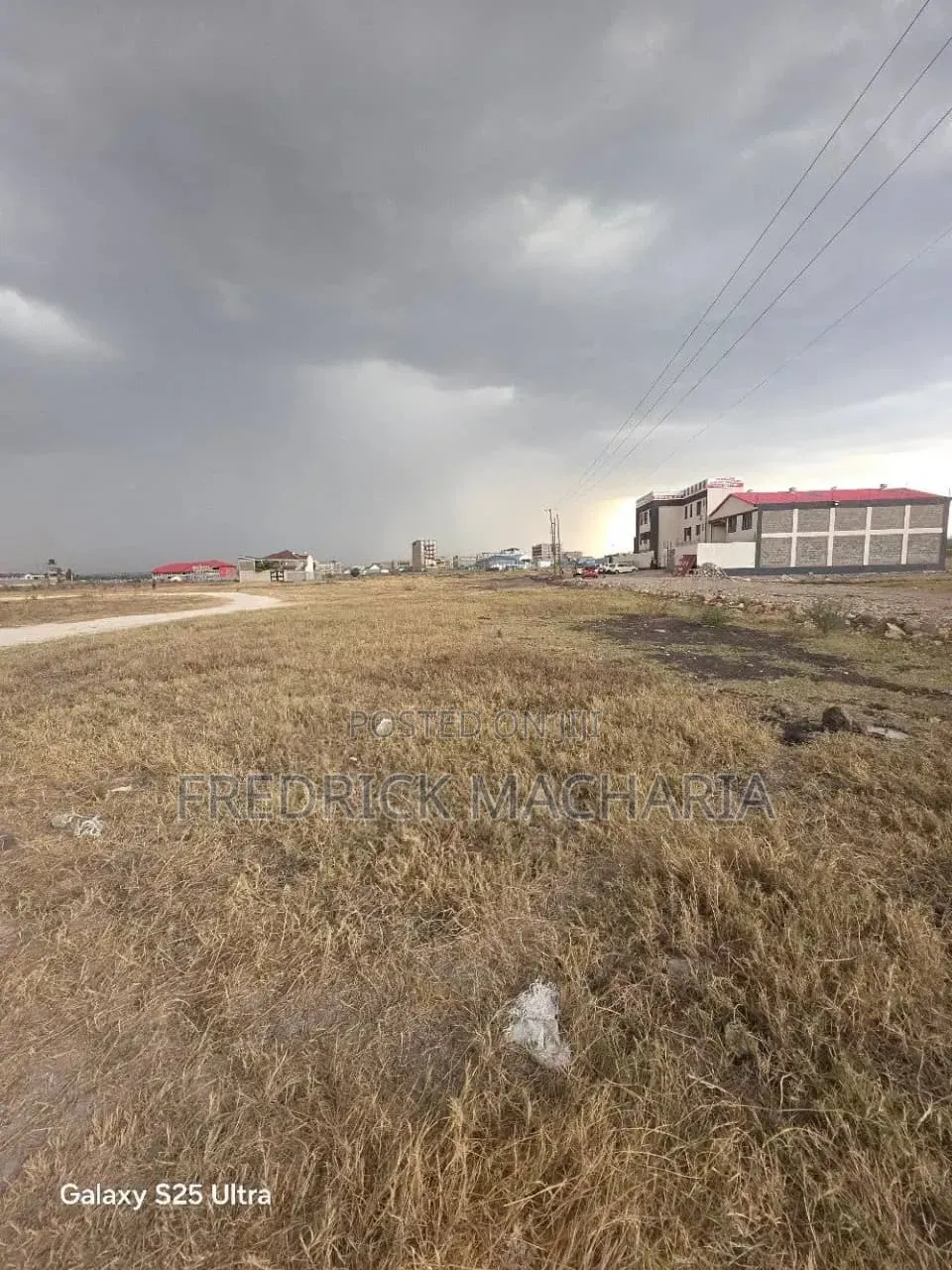2 Adjacent Commercial Plots for Sale Behind Afrosayari Hotel in Ruai