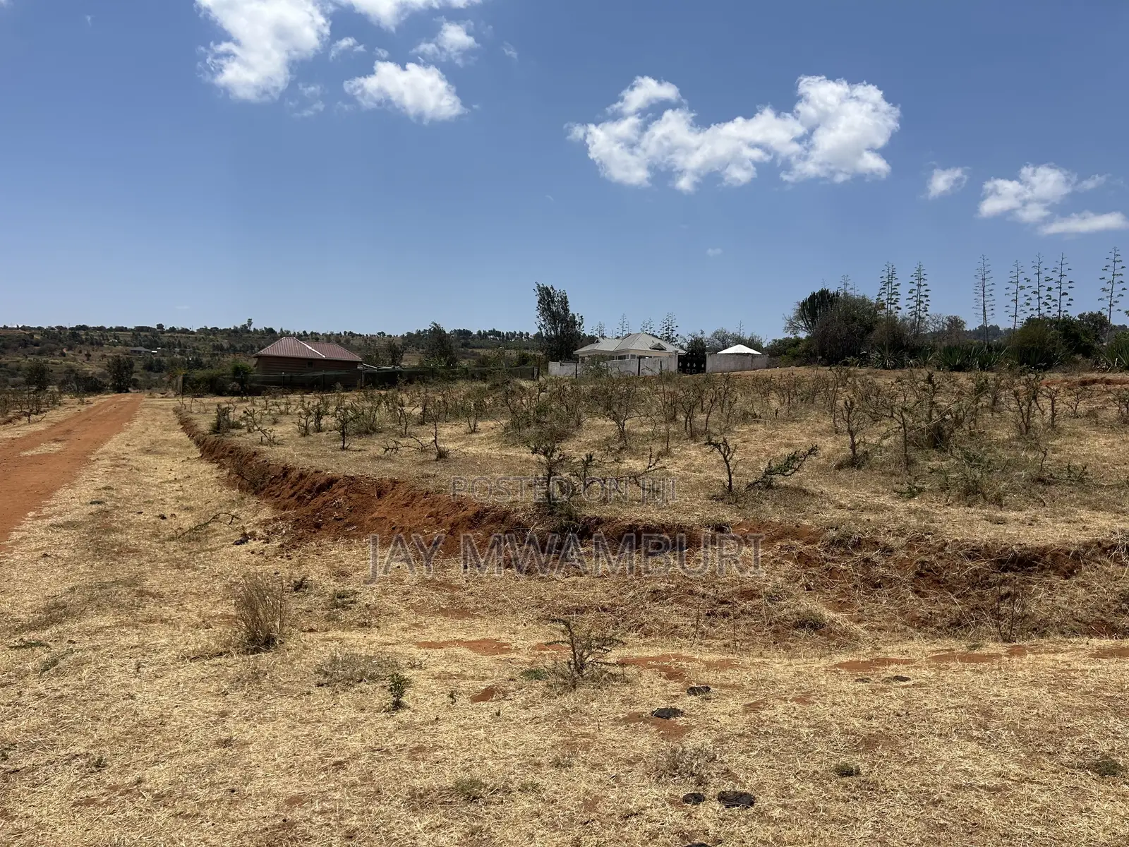 Perimeter Walled 42 Acre Land Kenanie. in Lukenya
