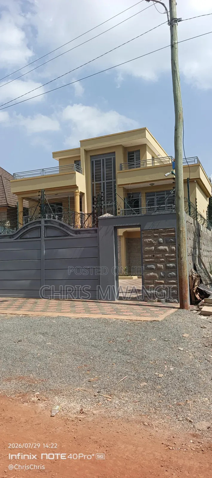 Furnished 4bdrm Maisonette in Croton Street, Kenyatta Road / Theta  in Kenyatta Road / Theta 