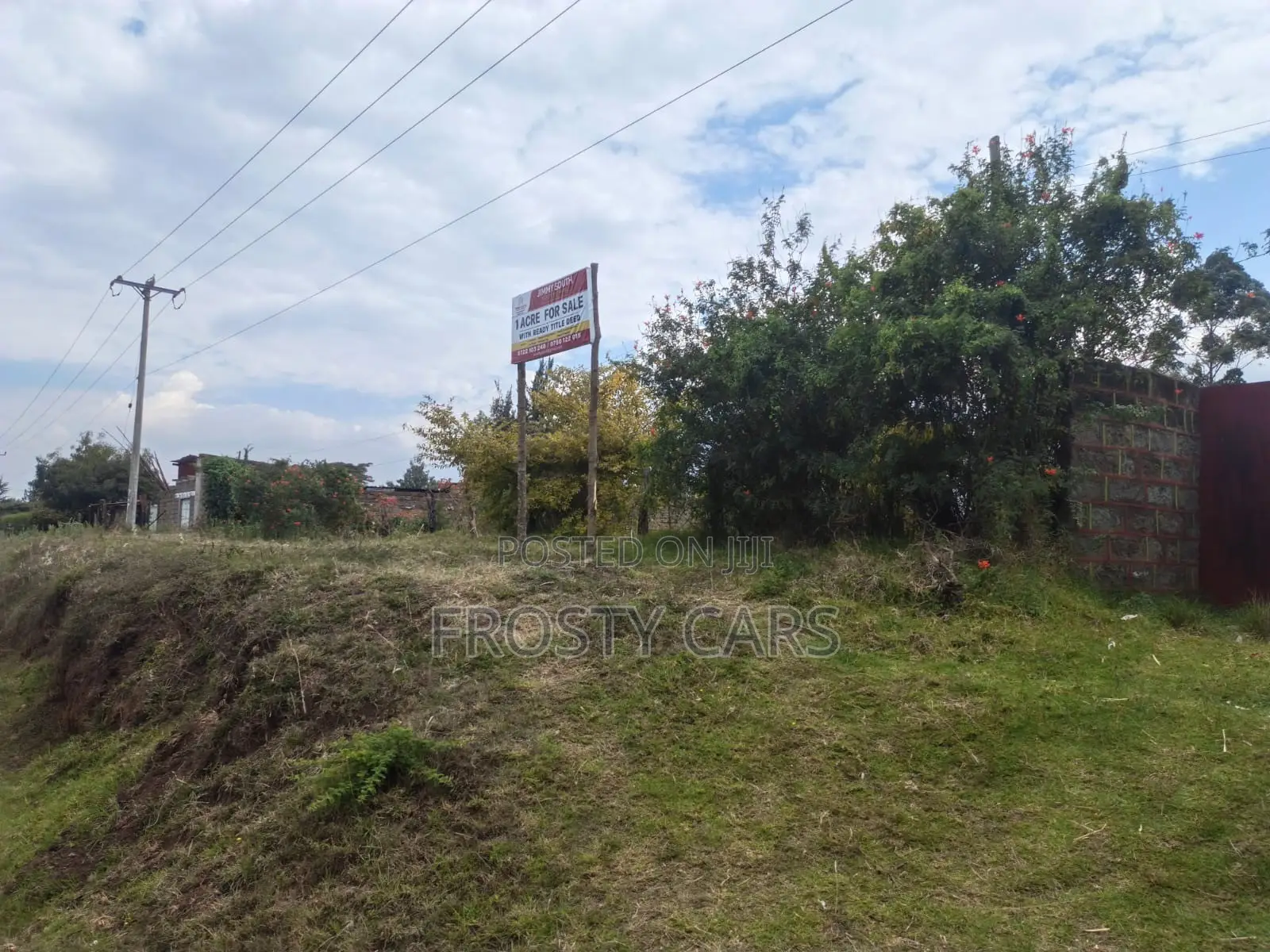 Prime Land 1acre, on Quick Sale Touching Tarmac Road in Ngata