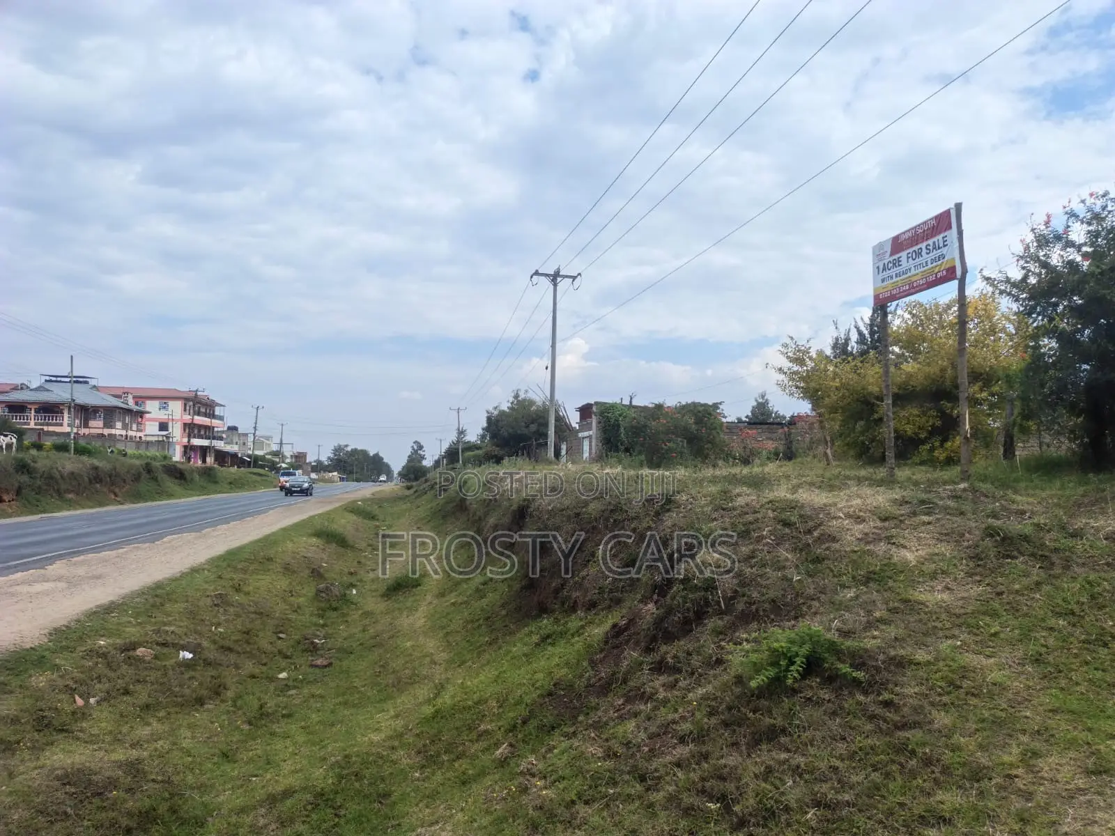 Prime Land 1acre, on Quick Sale Touching Tarmac Road in Ngata