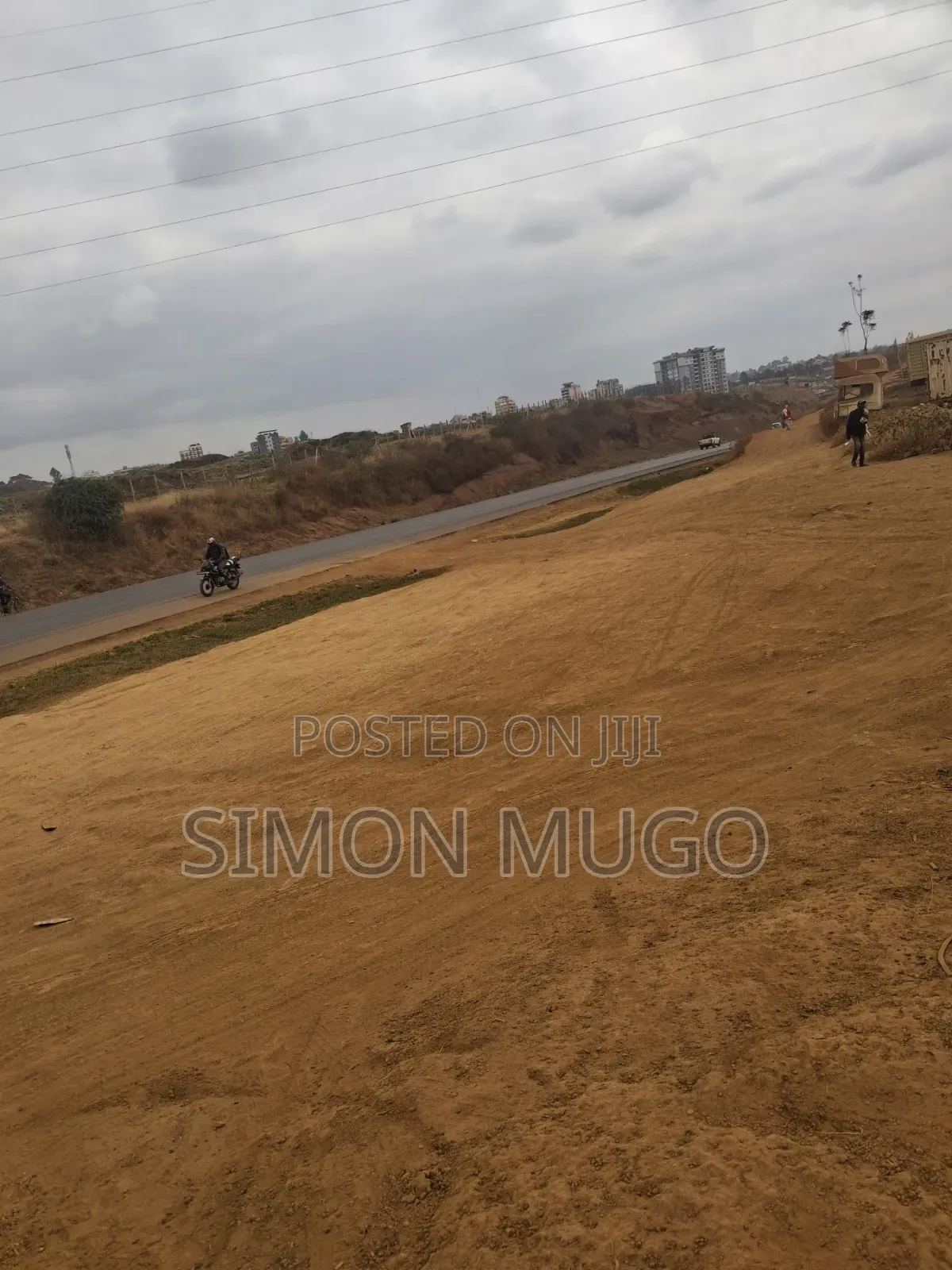 Northern Bypass Near Marurui Commercial 40x80 Fronting Tarmac to Le in Watamu