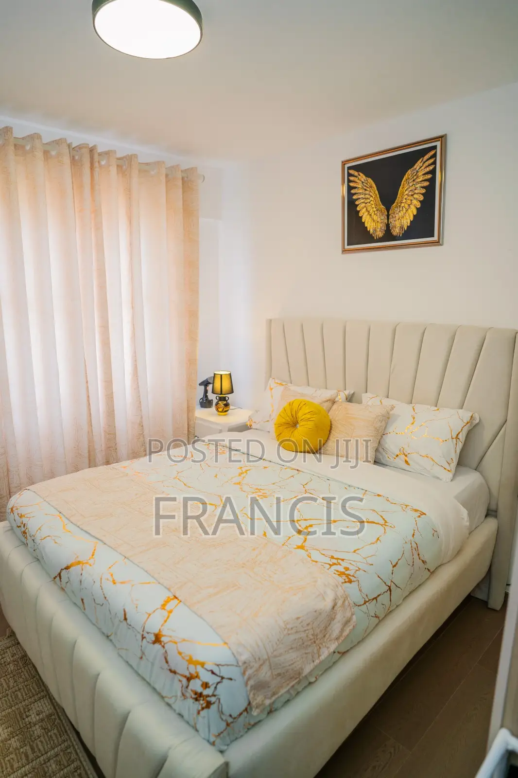 1 Bedroom Furnished Airbnb, Wood Avenue Kilimani Near Yaya Centre in Hurlingham