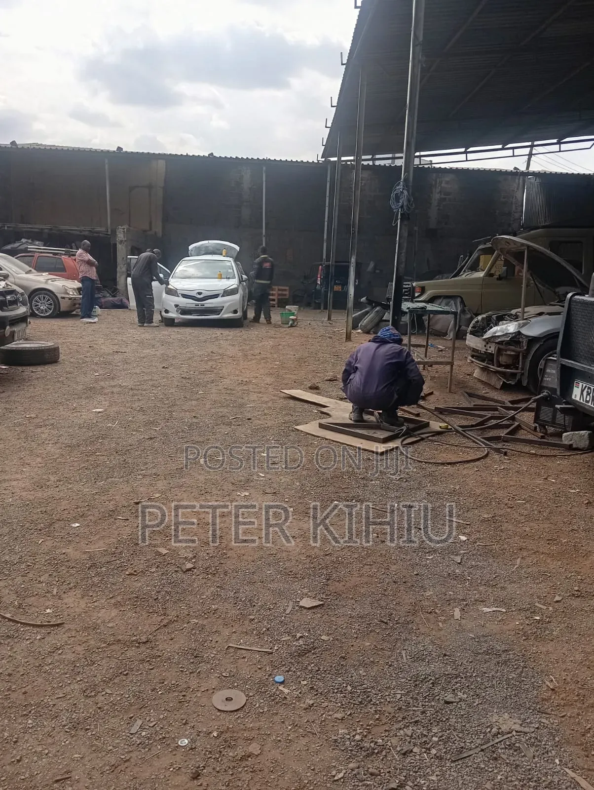 Yard to Let Off Mombasa Road Near Airtel With Shed 6000sqft in Industrial Area (Nairobi)