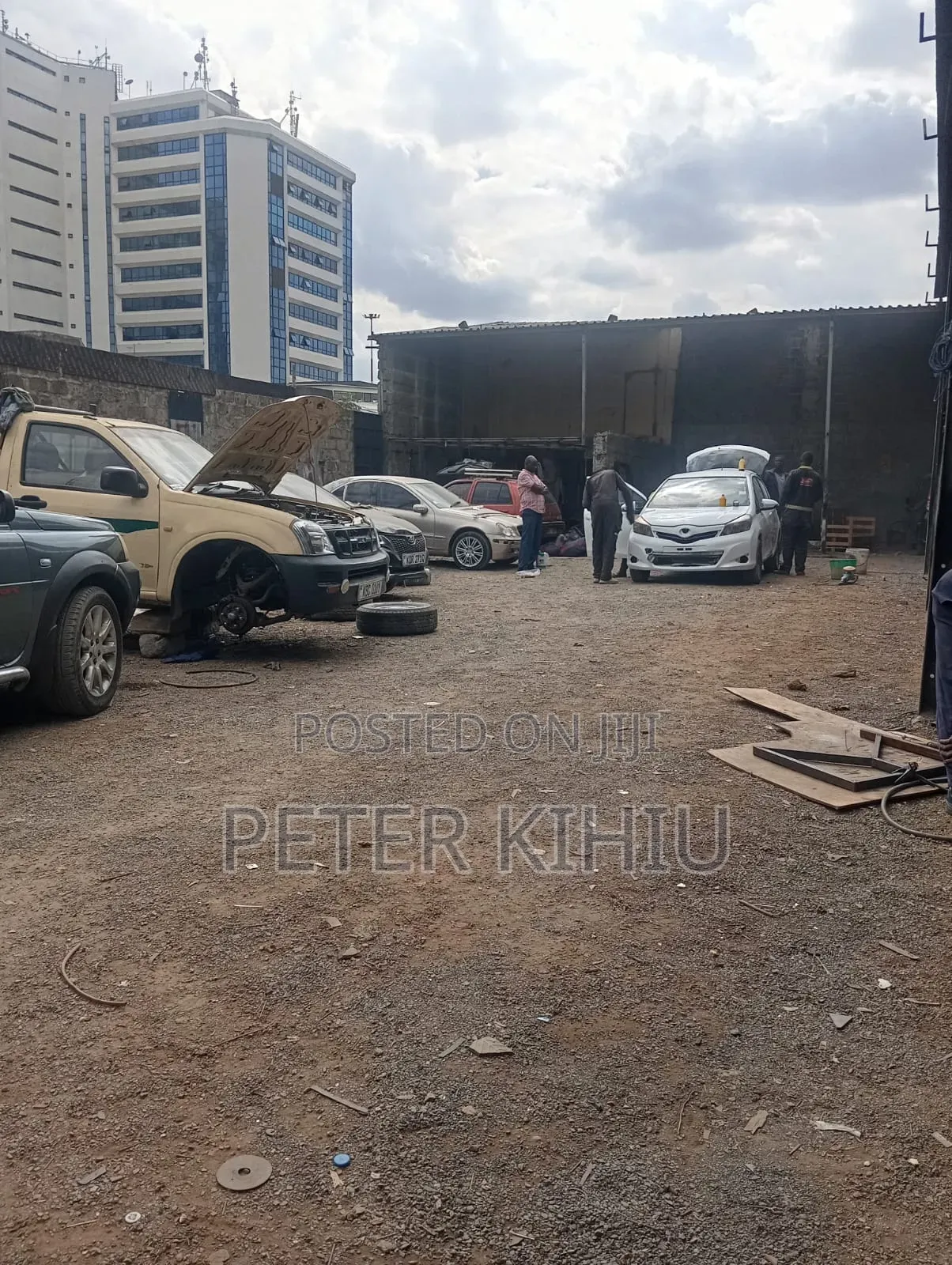 Yard to Let Off Mombasa Road Near Airtel With Shed 6000sqft in Industrial Area (Nairobi)