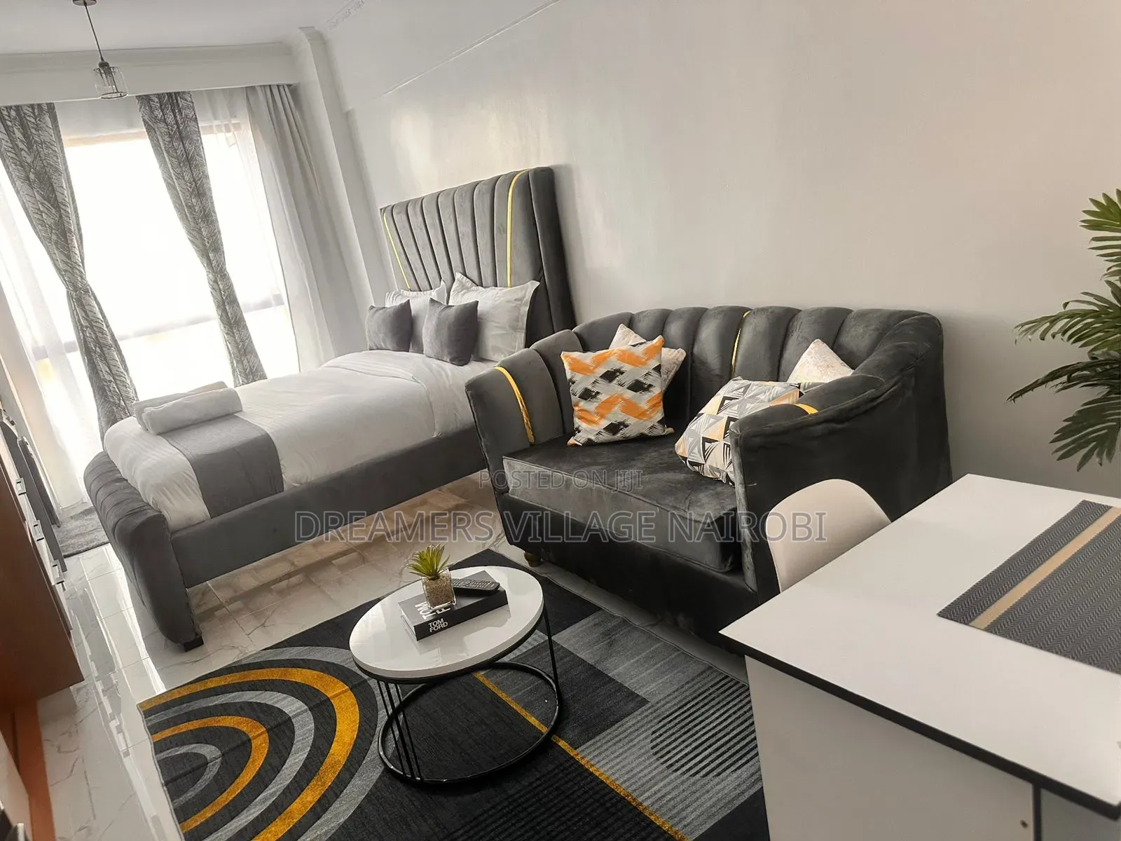 Spacious Studio in Kilimani / Fully Furnished in Hurlingham
