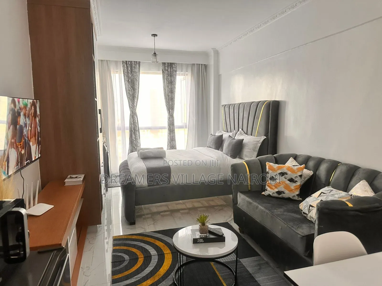 Spacious Studio in Kilimani / Fully Furnished in Hurlingham