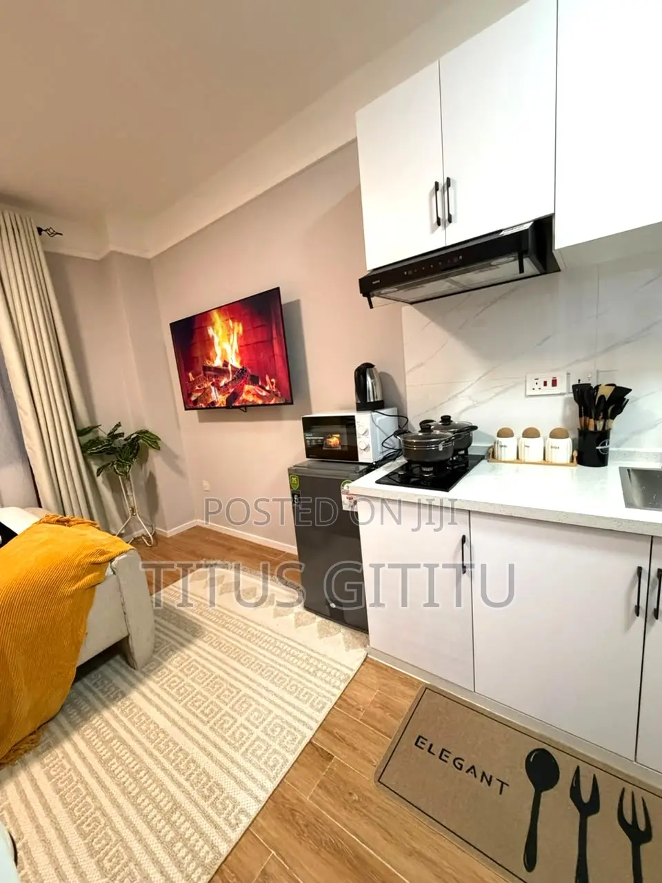 Studio Kilimani | Near Yaya Centre, Talanta Ngong RD | Pool Gym | in Hurlingham